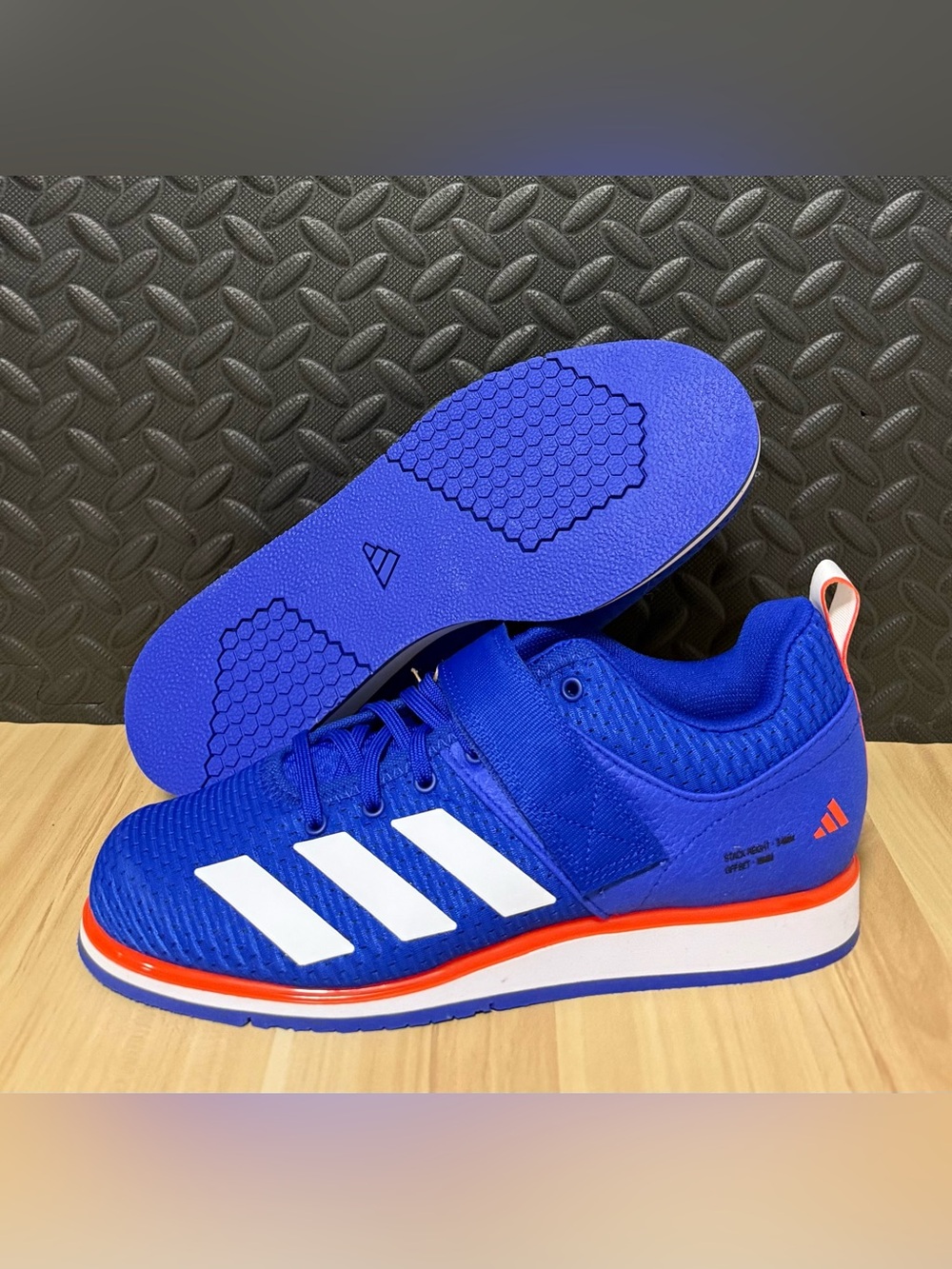 Adidas Powerlift 5 Powerlifting Weightlifting Shoes Lucid Blue IH8237 Men Size 8